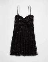 AE Sequin Mini Slip Dress