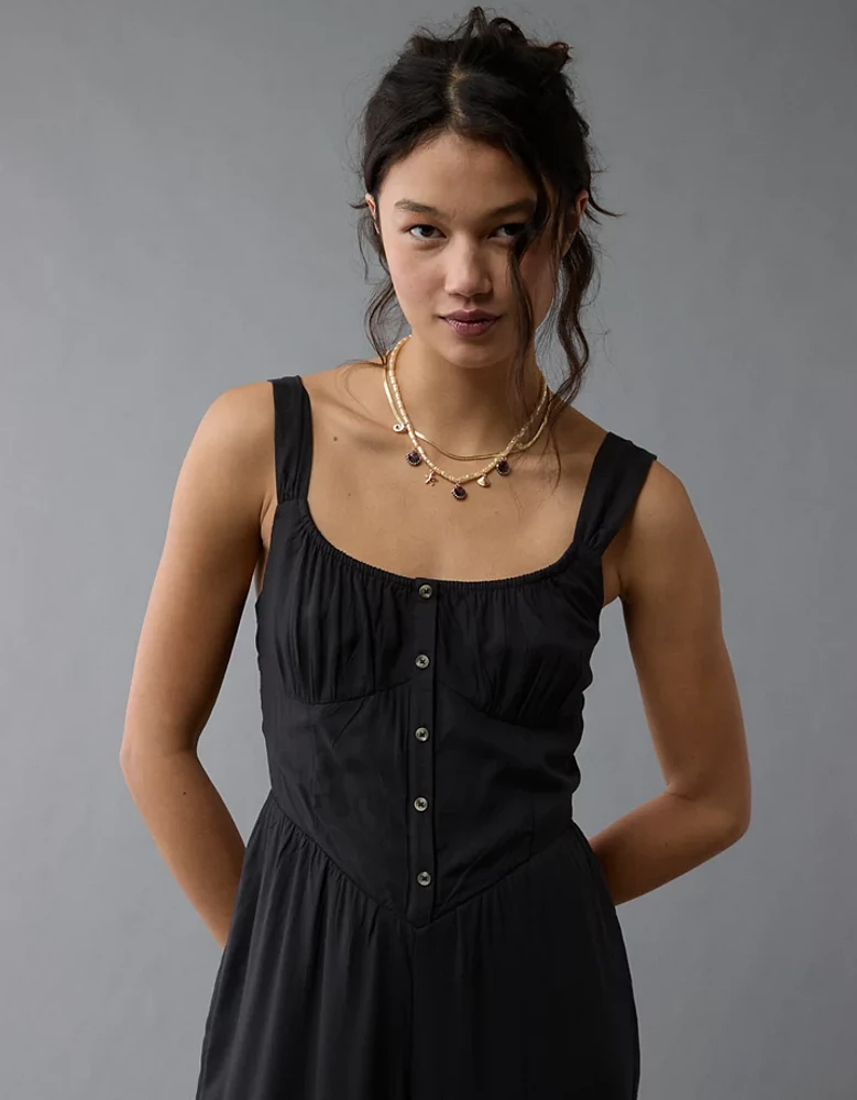 AE Corset V-Waist Jumpsuit