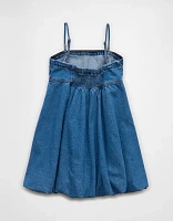 Robe bulle en denim AE