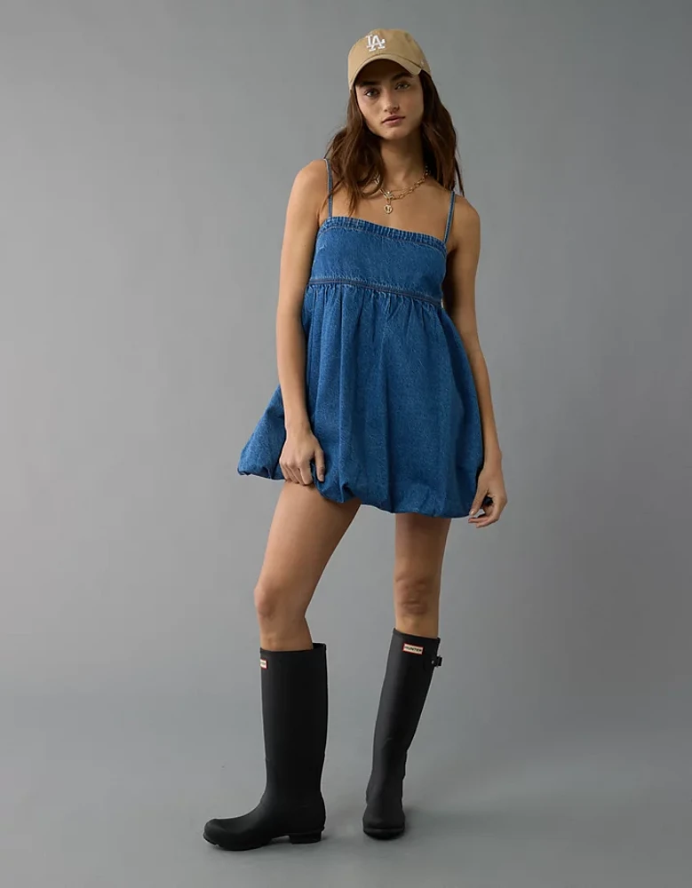 AE Denim Bubble Dress