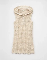 Minirobe au crochet à capuchon AE