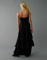 AE Drop Waist Tiered Maxi Dress