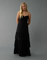 AE Drop Waist Tiered Maxi Dress