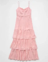 AE Drop Waist Tiered Maxi Dress