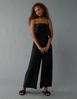 AE Strapless Ruffle Jumpsuit