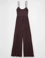 Combinaison-pantalon henley en tricot AE