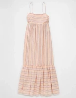 AE Tie Back Babydoll Maxi Dress