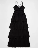 AE Cut-Out Tiered Maxi Dress