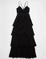 AE Cut-Out Tiered Maxi Dress