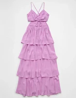 AE Cut-Out Tiered Maxi Dress