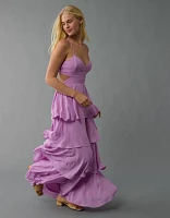 AE Cut-Out Tiered Maxi Dress