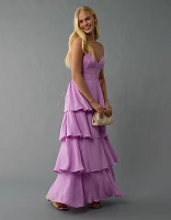 AE Cut-Out Tiered Maxi Dress