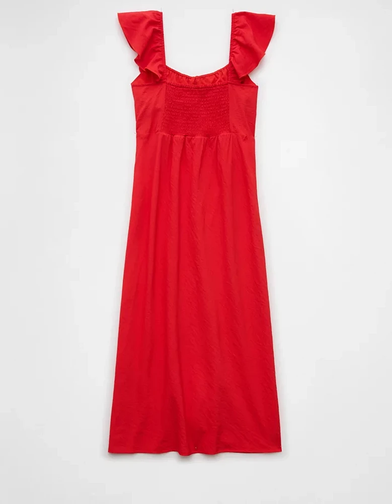 AE Cap Sleeve Sweetheart Midi Dress