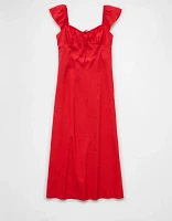AE Cap Sleeve Sweetheart Midi Dress