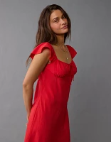 AE Cap Sleeve Sweetheart Midi Dress