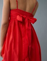 AE Tie Back Babydoll Maxi Dress