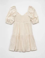 Robe nuisette à manches bouffantes AE