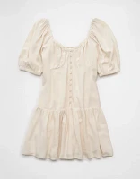 Robe nuisette à manches bouffantes AE