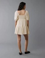 Robe nuisette à manches bouffantes AE