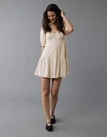 Robe nuisette à manches bouffantes AE
