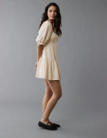 Robe nuisette à manches bouffantes AE