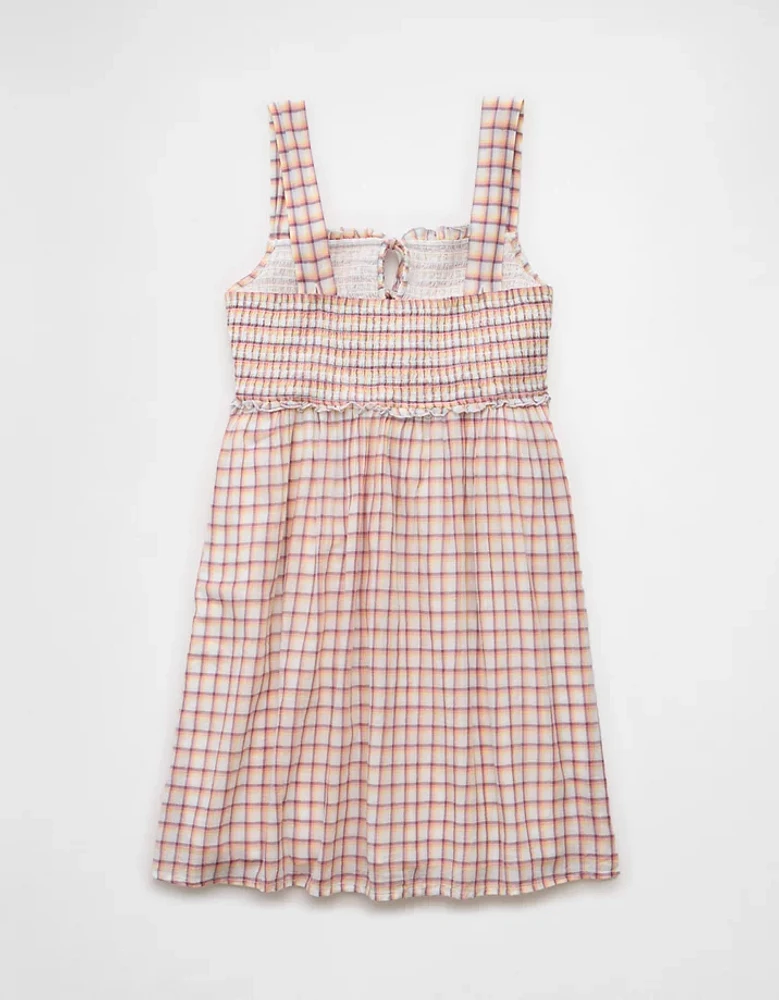 Minirobe nuisette à carreaux AE