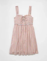 Minirobe nuisette à carreaux AE