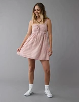 Minirobe nuisette à carreaux AE