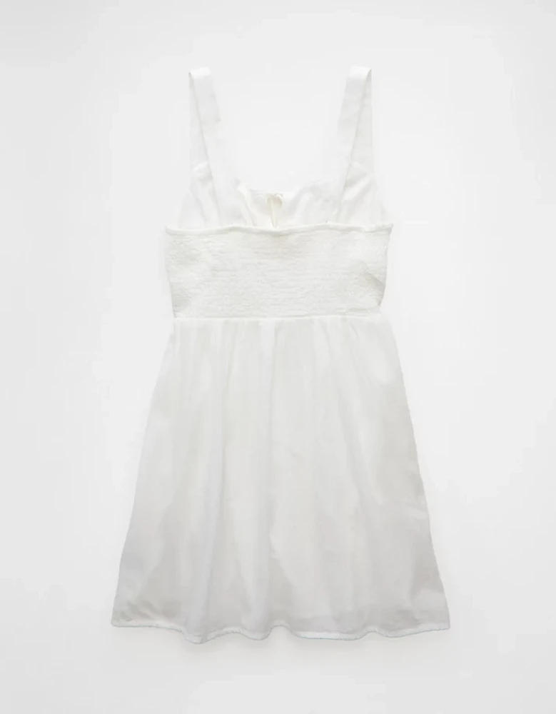 Minirobe avec smocks à la taille AE