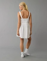 Minirobe avec smocks à la taille AE