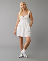 Minirobe avec smocks à la taille AE