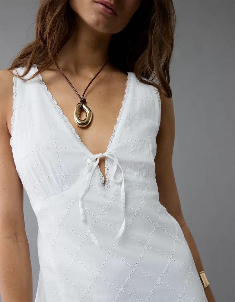 Minirobe à enfiler nouée l’avant AE
