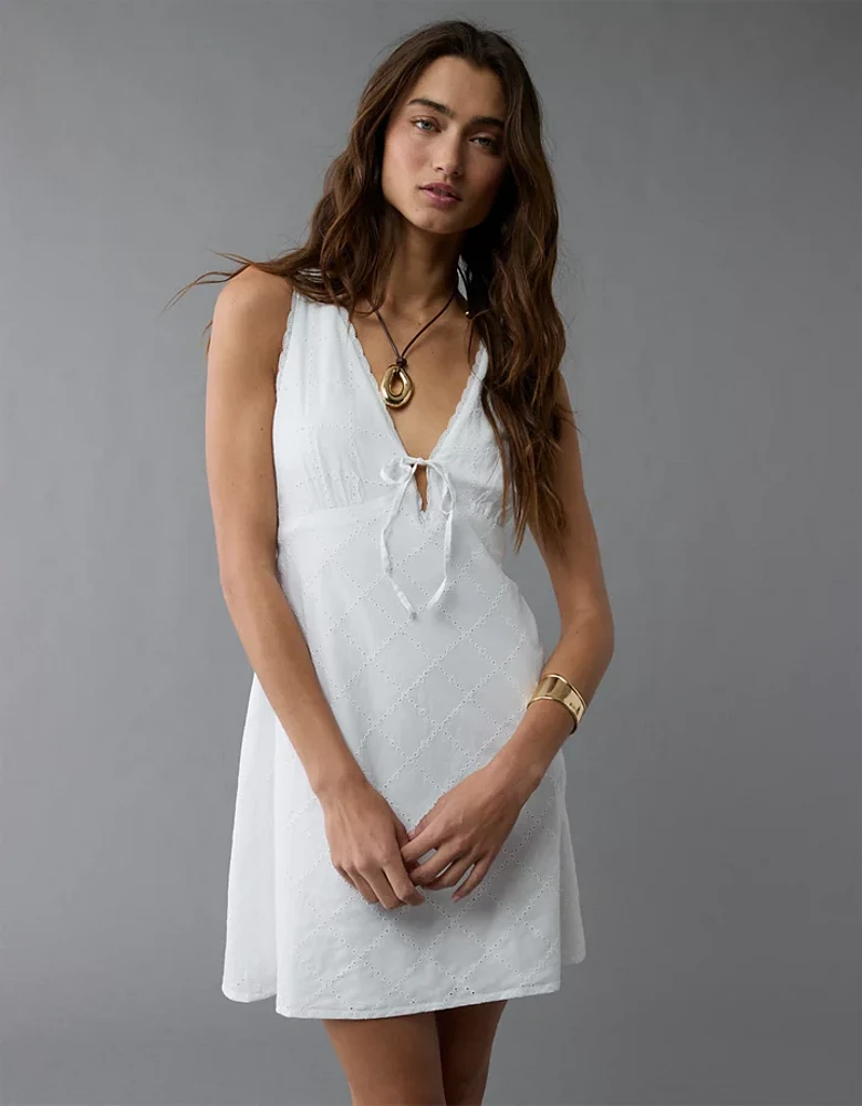 Minirobe à enfiler nouée l’avant AE