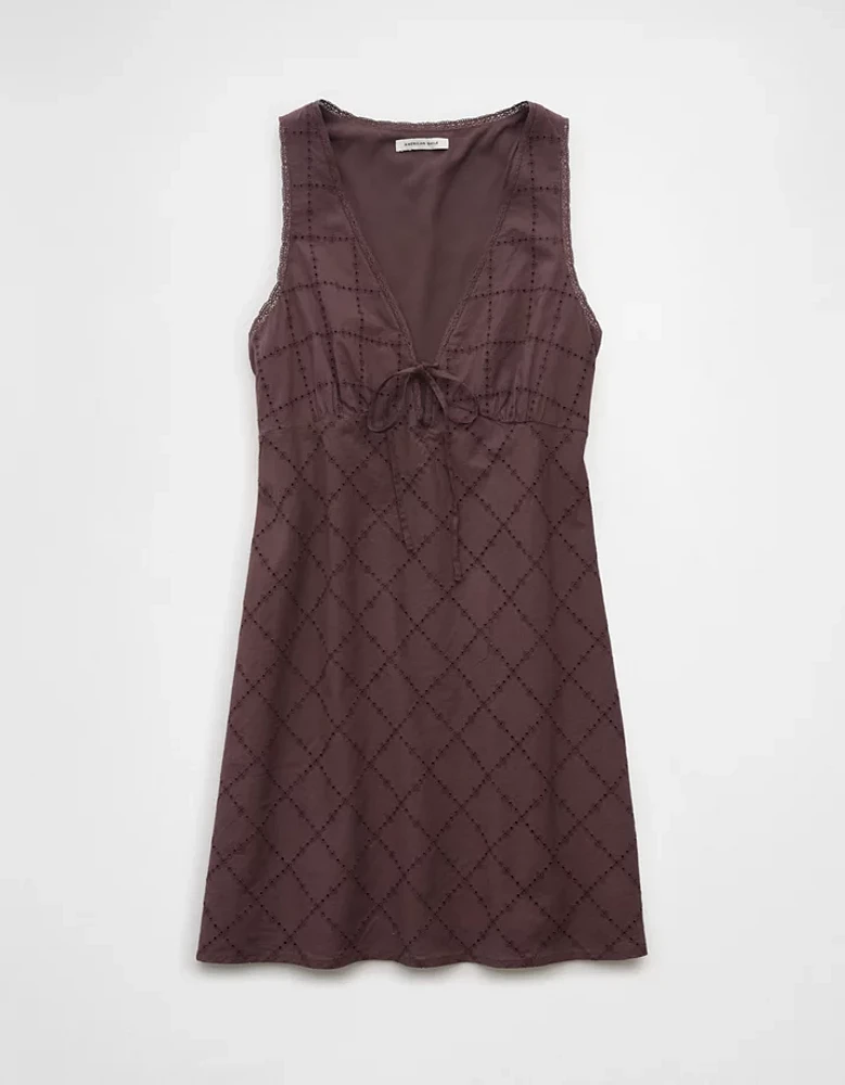 Minirobe à enfiler nouée l’avant AE