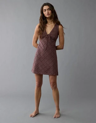 Minirobe à enfiler nouée l’avant AE