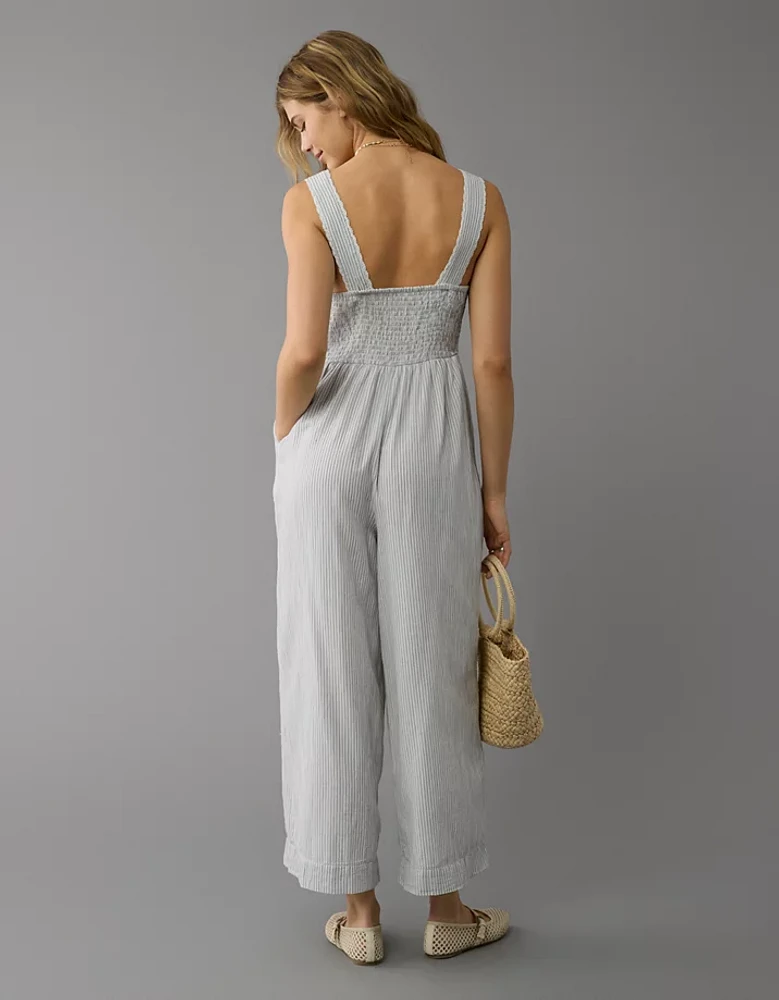 Combinaison-pantalon à haut style corset AE