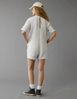 Barboteuse à t-shirt décontractée délavé au sel AE
