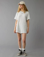 Barboteuse à t-shirt décontractée délavé au sel AE