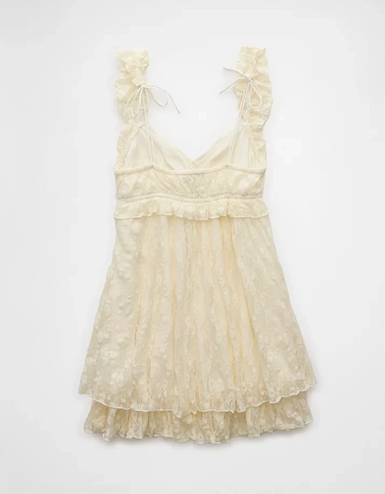 Minirobe nuisette à manches flottantes AE