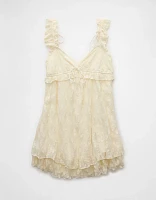 Minirobe nuisette à manches flottantes AE