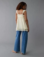 Minirobe nuisette à manches flottantes AE