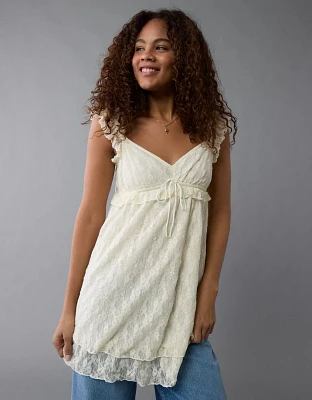Minirobe nuisette à manches flottantes AE