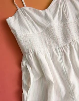 Barboteuse à rayures de style corset Fierté AE