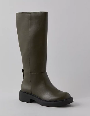 AE Vegan Leather Riding Boot