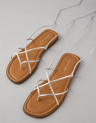 AE Strappy Lace-Up Sandal