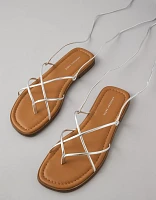 Sandale à bride lacer AE