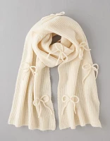 AE Knit Bow Scarf