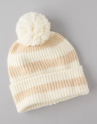 AE Knit Striped Beanie