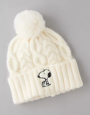 AE Peanuts Cable-Knit Beanie