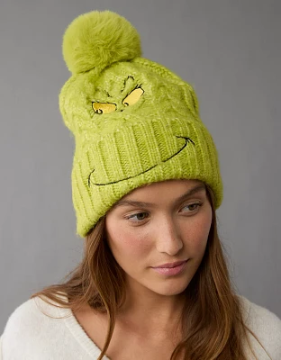 AE Grinch Cable-Knit Beanie